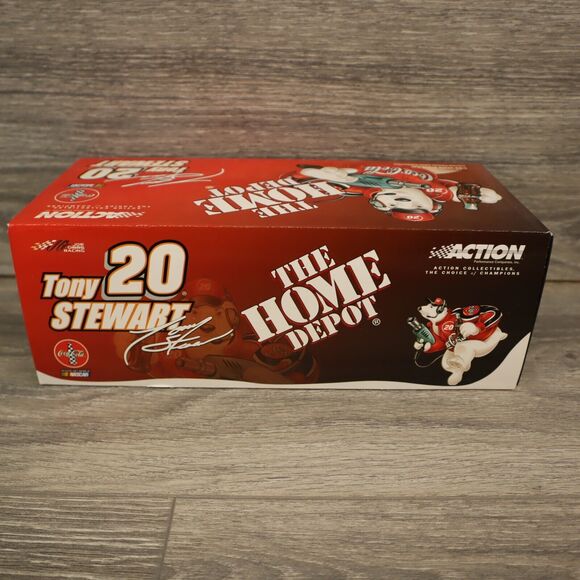 Tony Stewart #20 Coca Cola Bank Car Rare 2001 1/24 Scale NASCAR Polar Bear RCCA - Picture 4 of 12